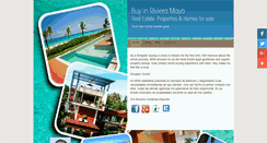 Desktop Screenshot of buyinrivieramaya.com